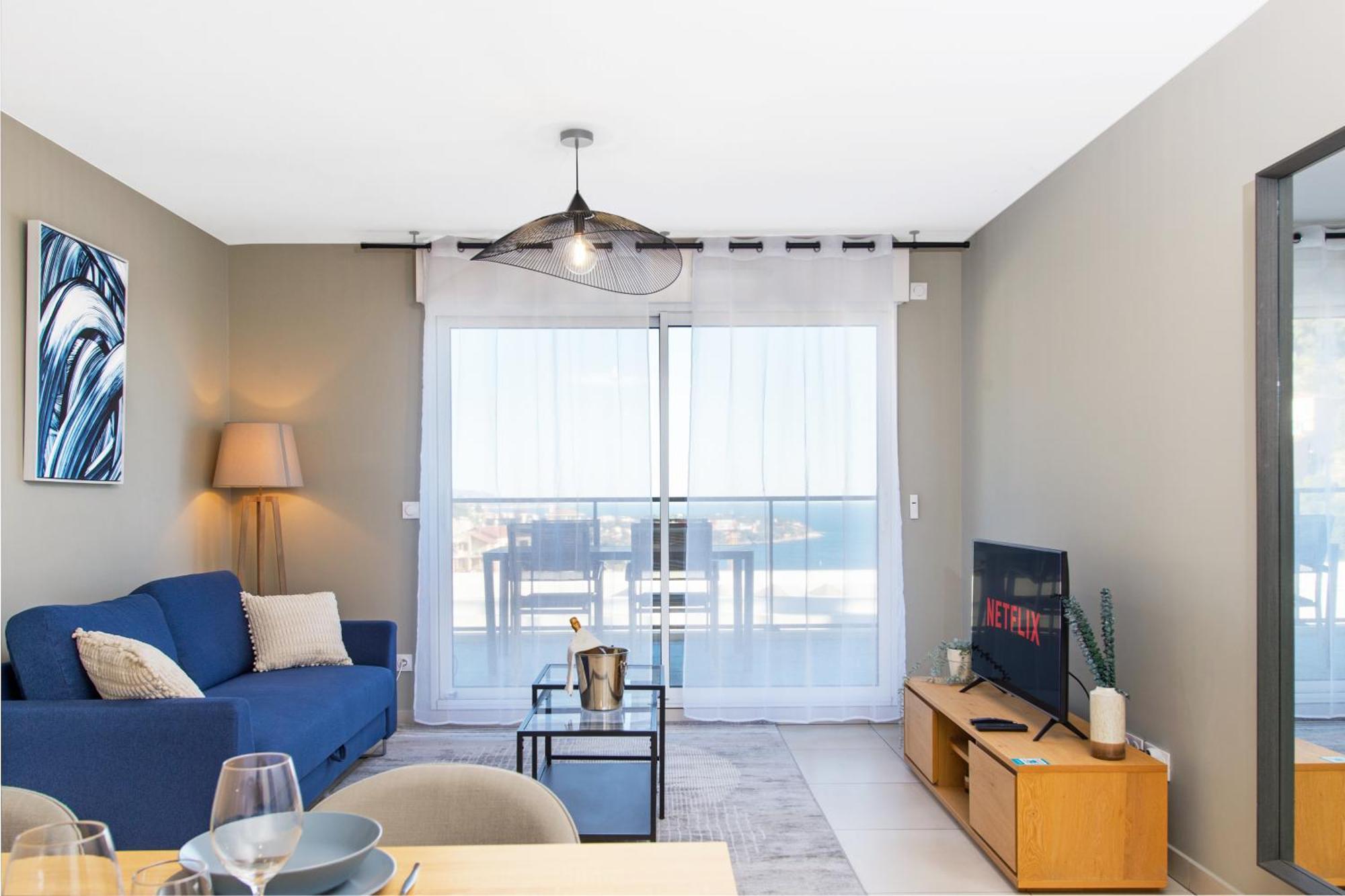Luxury Apartment - Sea View - Private Parking - Bp Beausoleil Zewnętrze zdjęcie